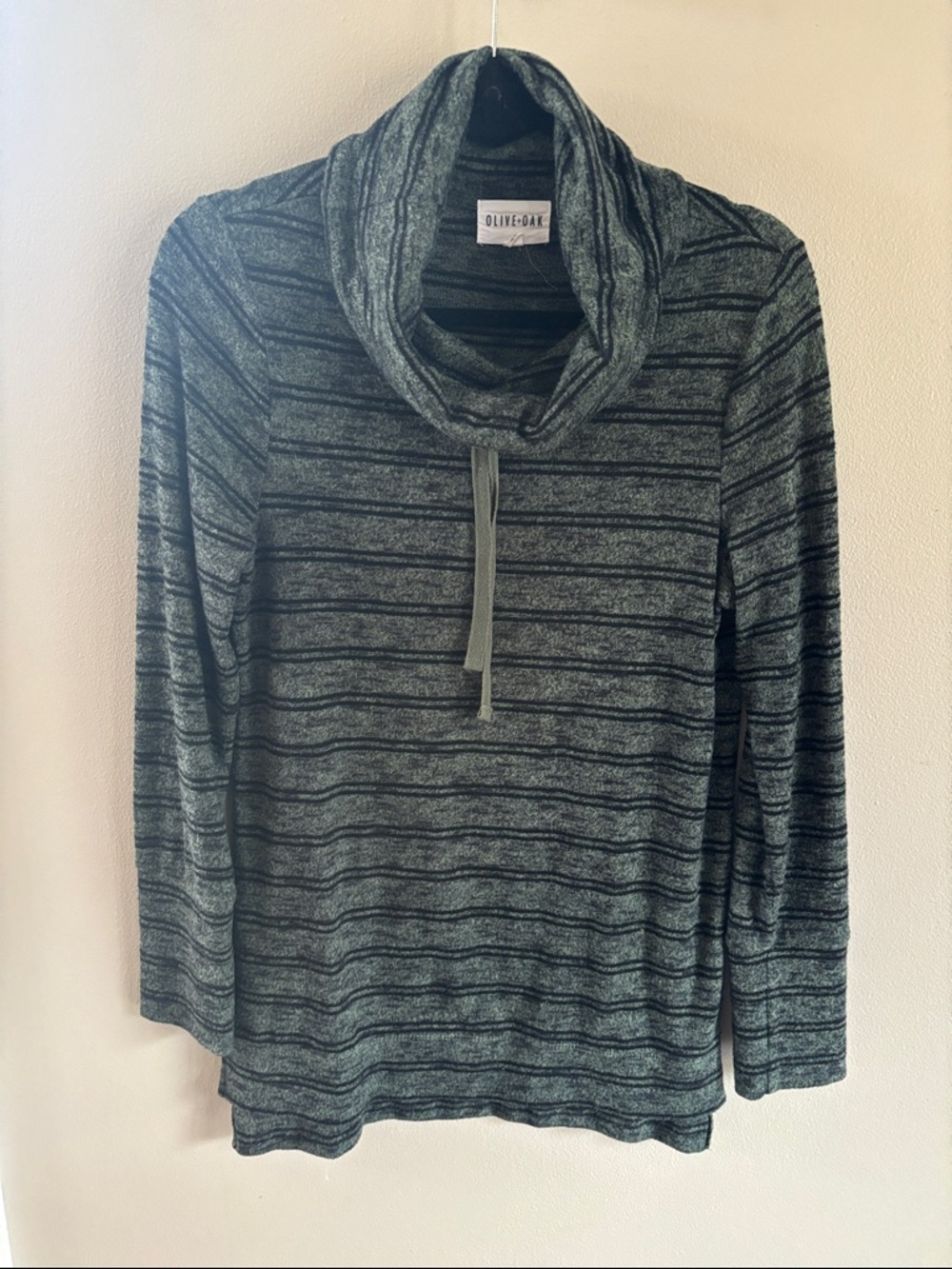 Olive + Oak cowl neck sweater